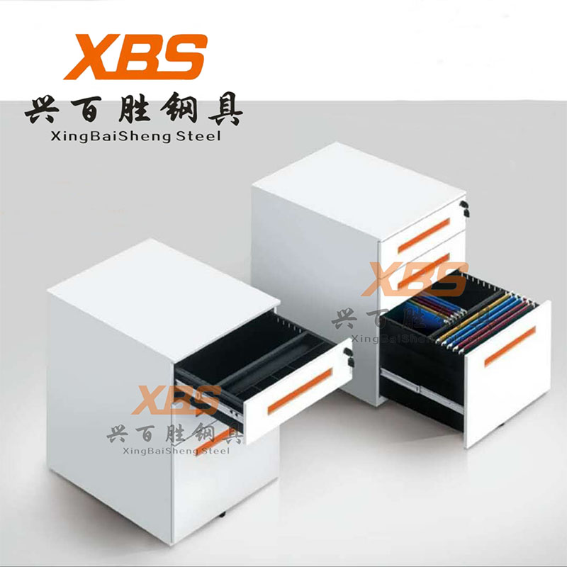 深圳钢制活动柜   厂家,新款三抽活动柜 支持订做